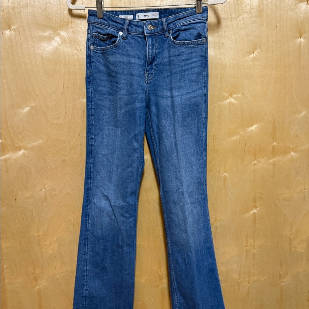 Mango Flare Blue Women's Jeans